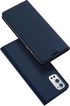 Dux Ducis - Pro Serie Slim wallet hoes - OnePlus 9 Pro - Blauw