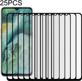 Voor OPPO Find X2 Lite 25 PCS Full Glue Full Screen Gehard Glas Film