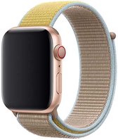 Apple Sport Loop Band voor de Apple Watch Series 1 / 2 / 3 / 4 / 5 / 6 / 7 / 8 / 9 / SE / Ultra (2) - 42 / 44 / 45 / 49 mm - Geel