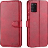 Voor Samsung Galaxy A31 AZNS Kalfsstructuur Horizontale flip lederen tas, met houder & kaartsleuven & portemonnee en fotolijst (rood)