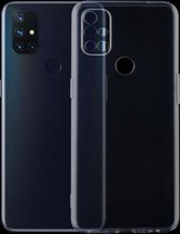 Voor OnePlus Nord 10 5G 0,75 mm Ultradunne transparante TPU zachte beschermhoes