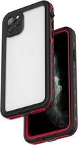 Voor iPhone 11 Pro Max RedPepper schokbestendige waterdichte pc + TPU beschermhoes (rood)