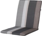 Madison Tuinkussens Stapelstoel - Stripe Grey - 97x49 - Grijs
