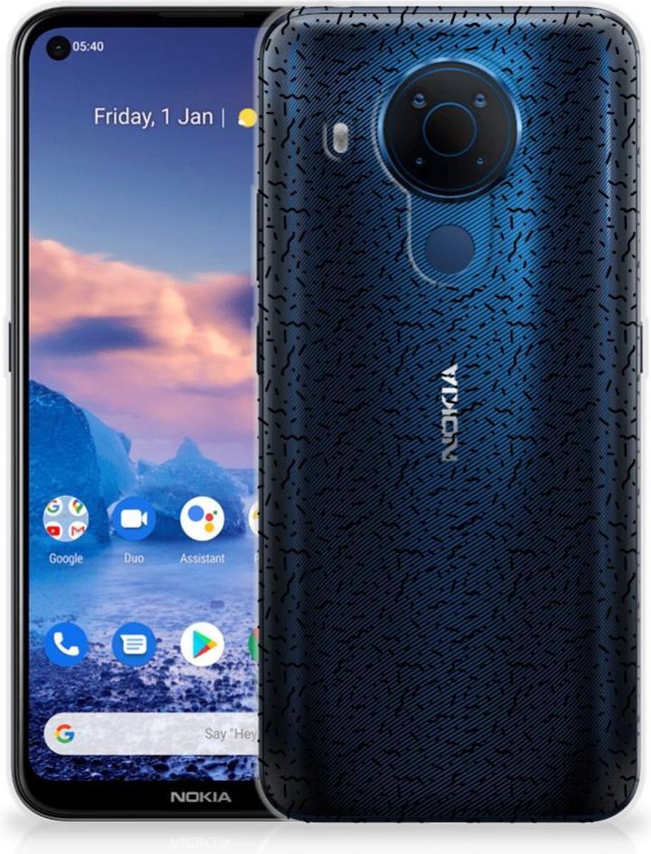 Nokia 5.4 TPU bumper Stripes Dots
