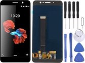 Lcd-scherm en digitizer volledige montage voor ZTE Blade A910 BA910 (zwart)