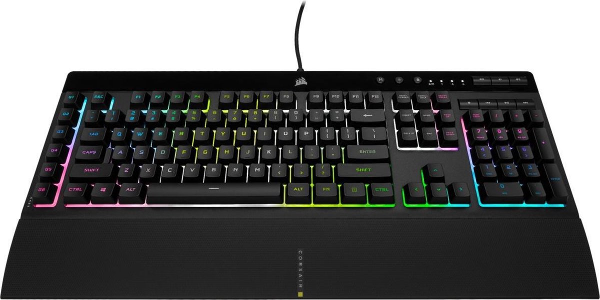 Déballage et présentation du clavier gaming Corsair K55 RGB PRO