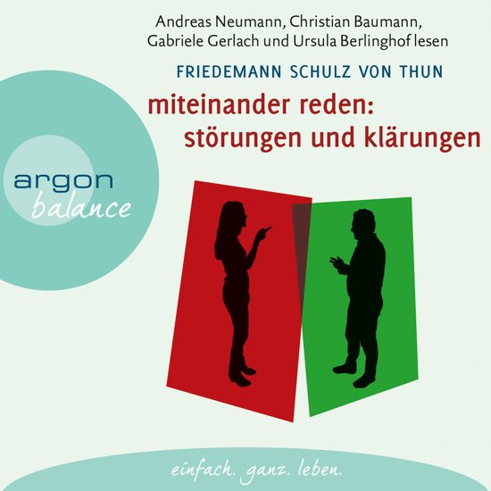 Miteinander reden Teil 1: Störungen und Klärungen - cover