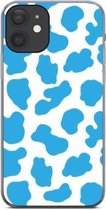 ShieldCase Holy Cow geschikt voor Apple iPhone 12 / 12 Pro - 6.1 inch hoesje - blauw/wit