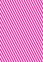 Papier cadeau Oblique Fluor Pink Stripes - Largeur 30 cm - Longueur 200m - K60360/40-30cm-200mtr