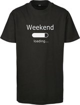 Mister Tee Kinder Tshirt -Kids 146- Weekend Loading 2.0 Zwart