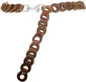 Elvy Fashion - Braided Belt Women 25003 - Brown - One Size