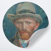 Muurcirkel zelfportret, Vincent van Gogh, 1887