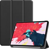 Voor iPad Pro 11 inch 2020 Custer Texture Smart PU lederen tas met slaap- / wekfunctie en drievoudige houder (zwart)