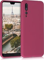 kwmobile telefoonhoesje voor Huawei P20 Pro - Hoesje voor smartphone - Back cover in mat fuchsia