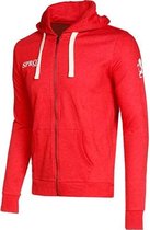 Patrick Sprox Sweater Met Rits - Rood | Maat: L