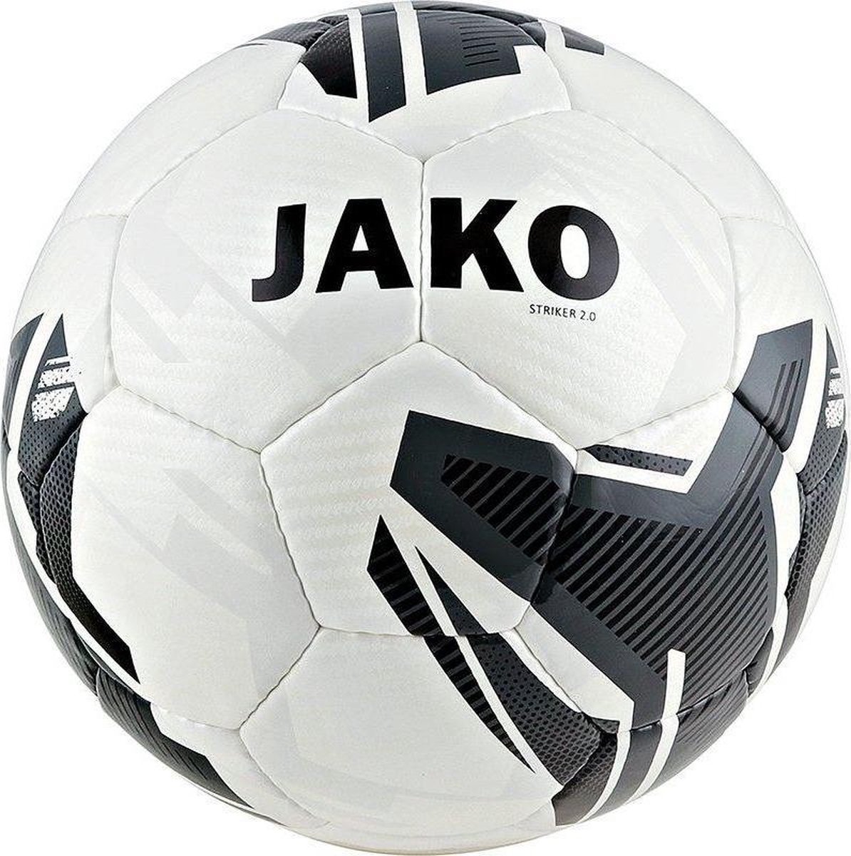 Jako Striker 2.0 Size 5 (290 G) Lightbal - Wit / Zwart | Maat: 5