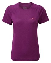 Ronhill Stride SS T-Shirt Dames Paars