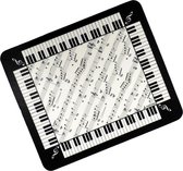 Muismat pianotoetsen/bladmuziek rond