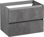 Saqu Gaia onderkast 80x50,5 cm Beton grijs