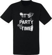It's party time heren t-shirt | carnaval | festival | koningsdag | maat S