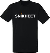 Snikheet heren t-shirt | zomer |cadeau | festival| maat M