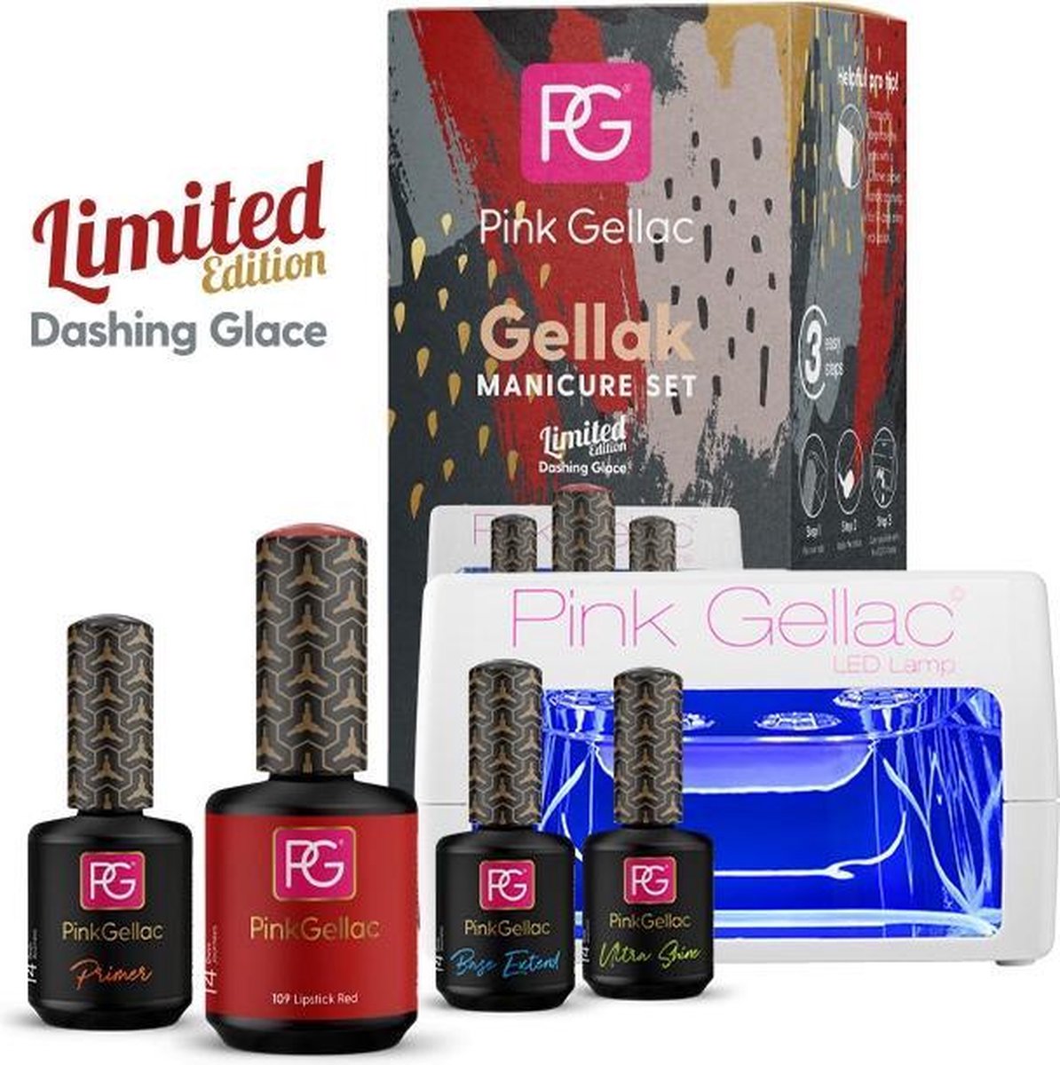 Leerling Uitbarsten Dinkarville 35% Korting Manicure Set Dashing Glace incl. 1 Gratis kleur | bol.com