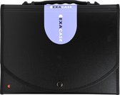 5x Exactive® Exacase Sorteermap - 13 indelingen, Zwart