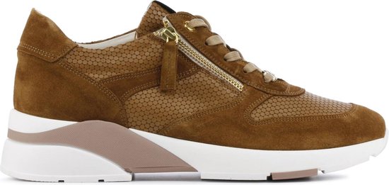 bol.com | DL Sport Vrouwen Sneakers - 4638 - Cognac - Maat 36