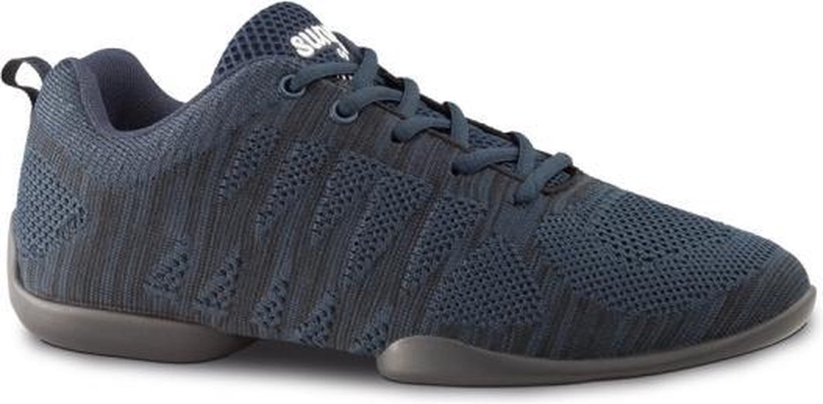 Danssneakers Heren Anna Kern Suny 4030-bold - Trainingsschoen Salsa, Latin, Stijldansen, Jazz - Blauw - Maat 43,5