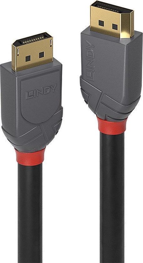 LINDY 36485 DisplayPort-kabel Aansluitkabel DisplayPort-stekker, DisplayPort-stekker 7.50 m Zwart