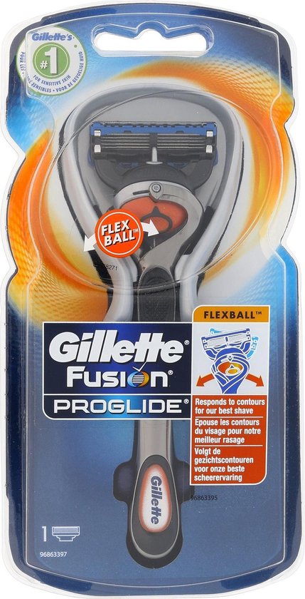 krab Encyclopedie concept Gillette Fusion Proglide Flexball scheersysteem incl 1 mesje | bol.com