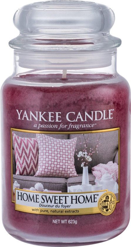 server Samuel verhoging Yankee Candle Home Sweet Home geurkaars kopen? - Kaarsenland