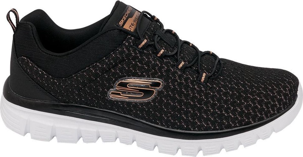 skechers Zwarte sneaker memory foam - Maat 39 | bol.com