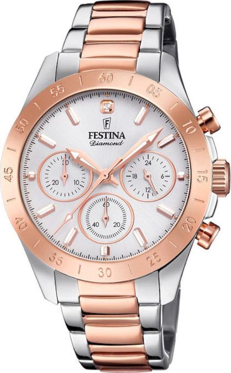 Festina Boyfriend Collection horloge - Zilverkleurig