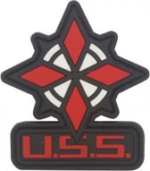 Umbrella Security Service USS Cosplay PVC patch embleem met klittenband
