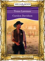 Texas Lawman (Mills & Boon Historical)
