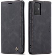 CaseMe Book Case - Geschikt voor Samsung Galaxy S20 Hoesje - Zwart