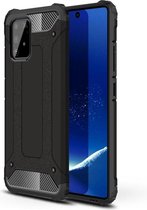 Armor Hybrid Back Cover - Samsung Galaxy S10 Lite Hoesje - Zwart