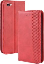 iPhone 6s / 6 Hoesje - Vintage Book Case - Rood