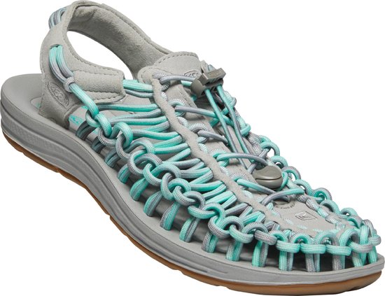 Keen Uneek Sandalen Dames - Drizzle/Cockatoo - Maat 42 | bol.com