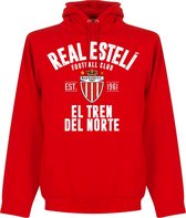 Real Esteli Established Hoodie - Rood - L