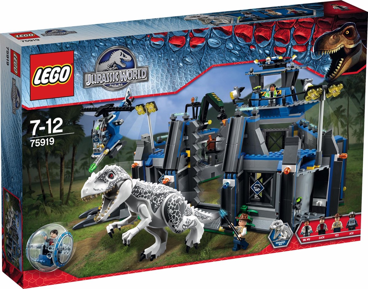 Bol Com Lego Jurassic World Uitbraak Van Indominus Rex