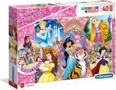 Clementoni - Legpuzzel - Maxi Disney Princess - 40 Stukjes