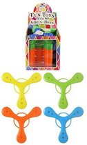 96 Stuks - Frisbee's - In Traktatiebox - Uitdeelcadeautjes - Uitdeel kado - Traktatie voor kinderen - Jongens - Meisjes