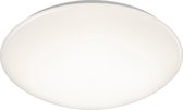 LED Plafondlamp met Bewegingssensor - Trion Poly - Opbouw Rond 18W - Spatwaterdicht IP44 - Warm Wit 3000K - 360° - Mat Wit - BSE