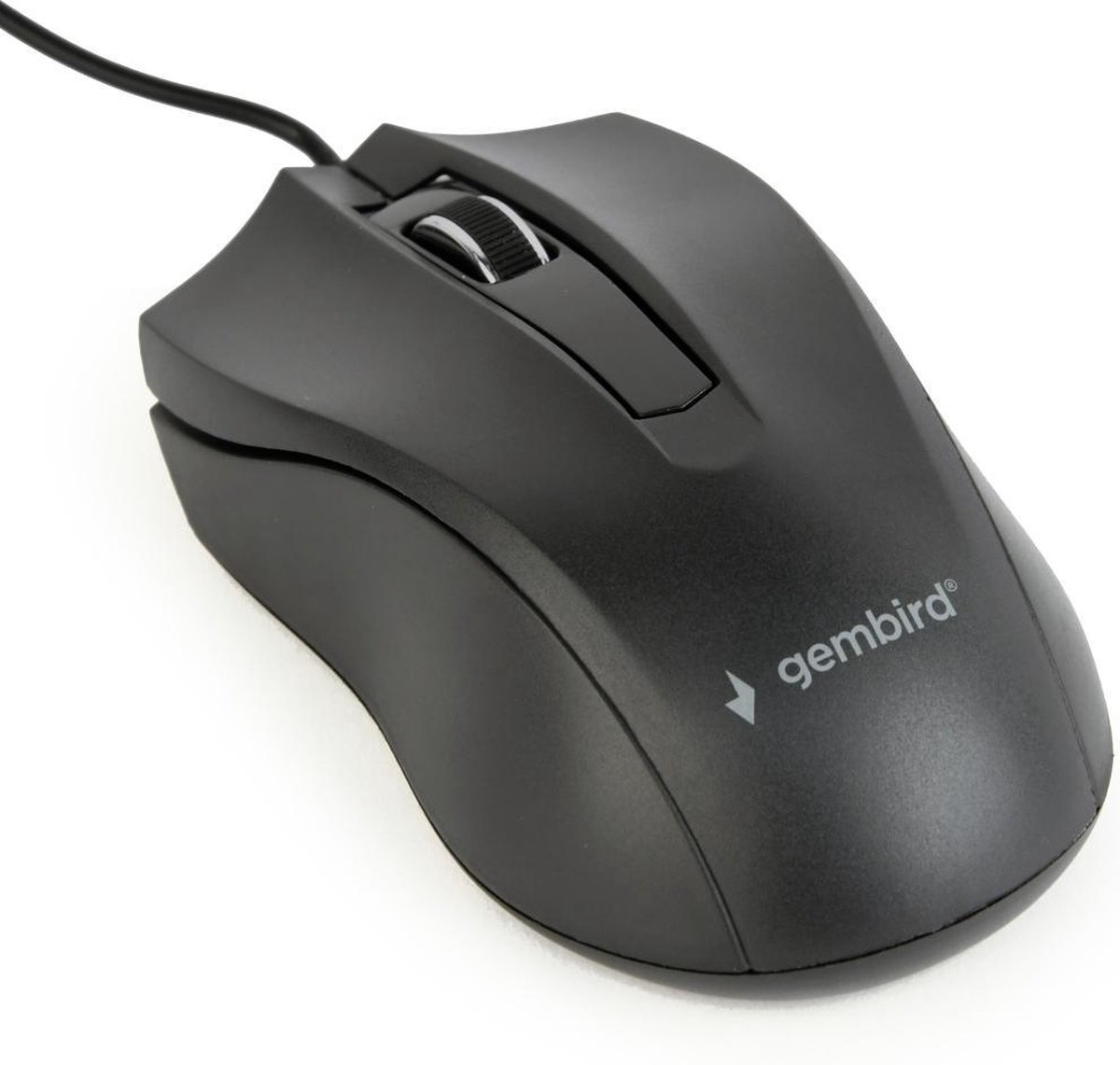 3-knops optische muis, USB, zwart