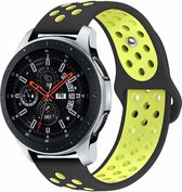 Samsung Galaxy Watch sport band - zwart/geel - 45mm / 46mm