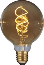 DMQ LED Filament lamp - G95 - Ø9,5 cm - Dimbaar - E27 - 5W 2200K Amber