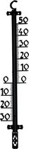 Buitenthermometer voor tuin / buiten 25 cm x 9 x 2 cm - zwart - buitenthermometers / temperatuurmeters