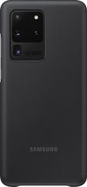Samsung Clear View Hoesje - Samsung Galaxy S20 Ultra - Zwart